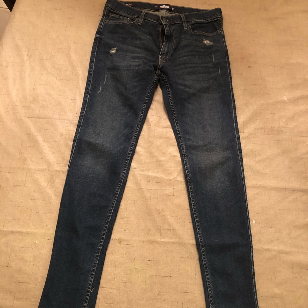 Dark blue jeans from hollister